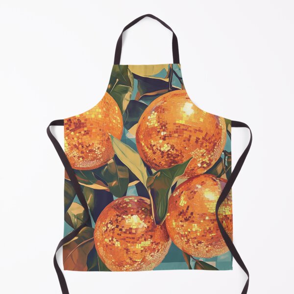 Item preview, Botanical Disco Orange Artwork designed and sold by TrashBagArtisan.