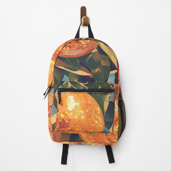 Item preview, Botanical Disco Orange Artwork designed and sold by TrashBagArtisan.