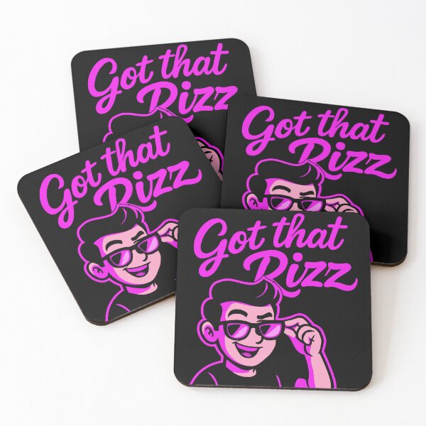 Item preview, Got That Rizz – Cool Cartoon Sunglasses Design designed and sold by Himanshu Bagaria.