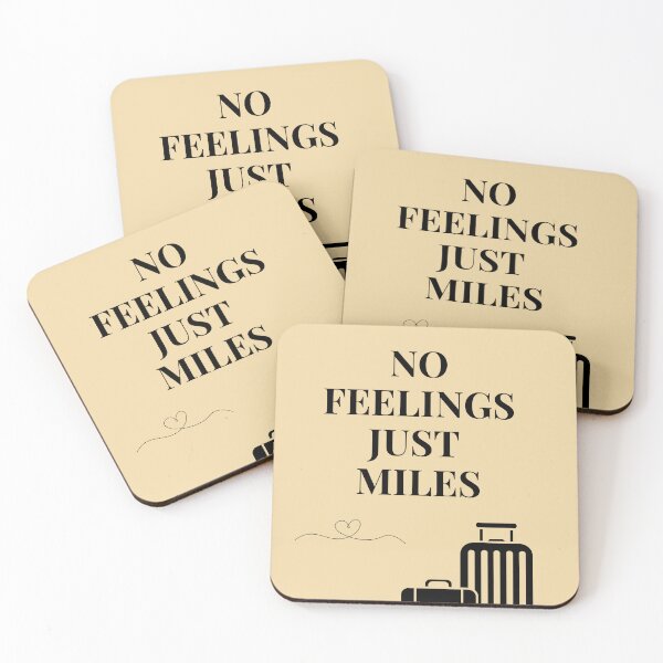 Item preview, No Feelings Just Miles – Minimalist Travel Phone Case designed and sold by SavSoulSN.