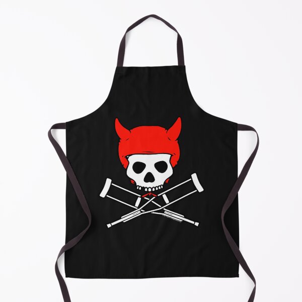 Item preview, Jackass Devil Horns Skull And Crutches designed and sold by WeAreUSA.
