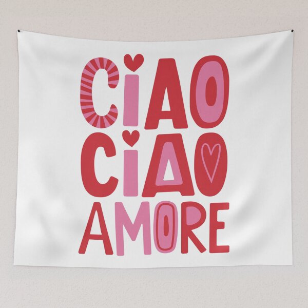 Item preview, Cute Italian greetings: ,,Ciao Ciao Amore.'' designed and sold by SaraSumi.