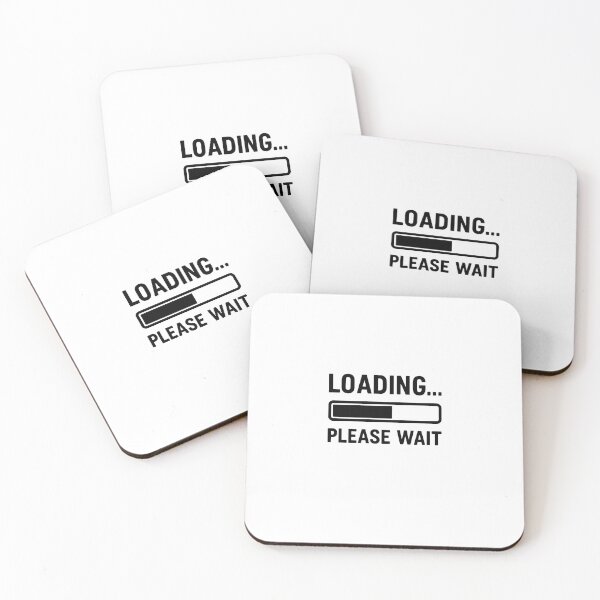 Item preview, Loading Please Wait | Funny Progress Bar Meme Design designed and sold by Jocamedahub.