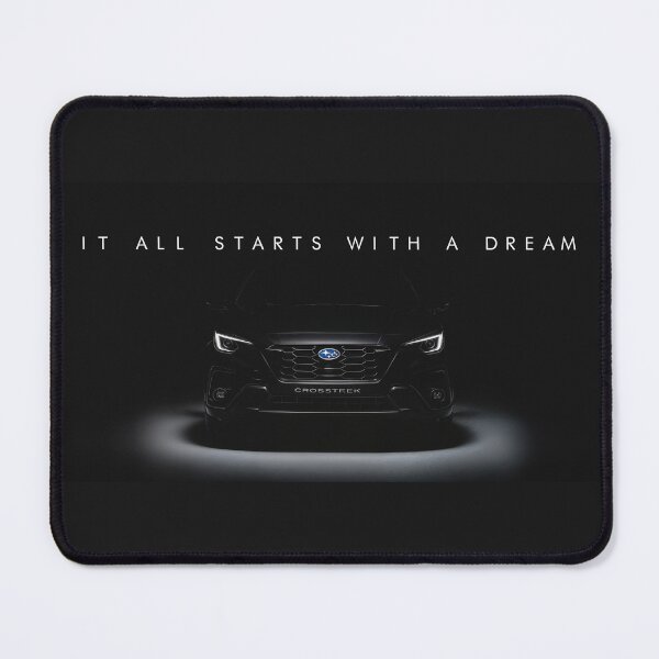 Item preview, Subaru Crosstrek Dream Big – Motivational Car Artwork designed and sold by SuccessHunters.