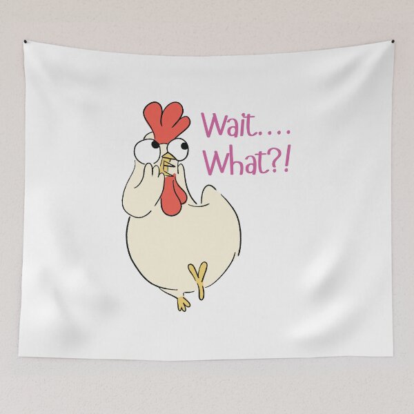 Item preview, Surprised Chicken – Wait… What?! designed and sold by BESTPAIWAN.