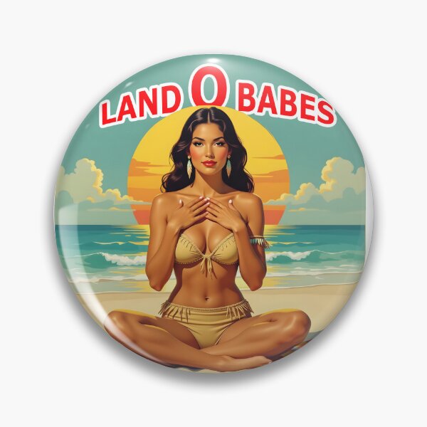 Item preview, Land O Babes designed and sold by ModernLogo.