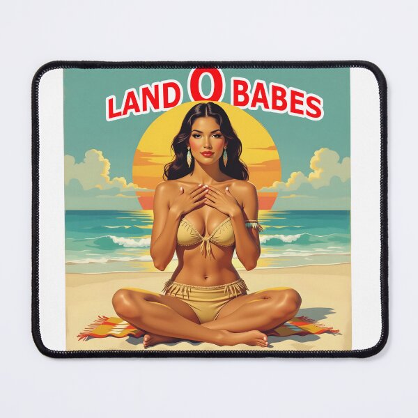 Item preview, Land O Babes designed and sold by ModernLogo.