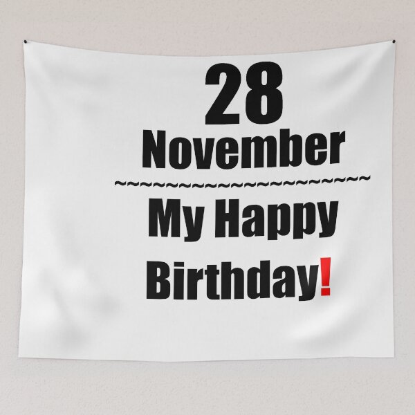 Item preview, 28 November Birthday designed and sold by ariksworld.