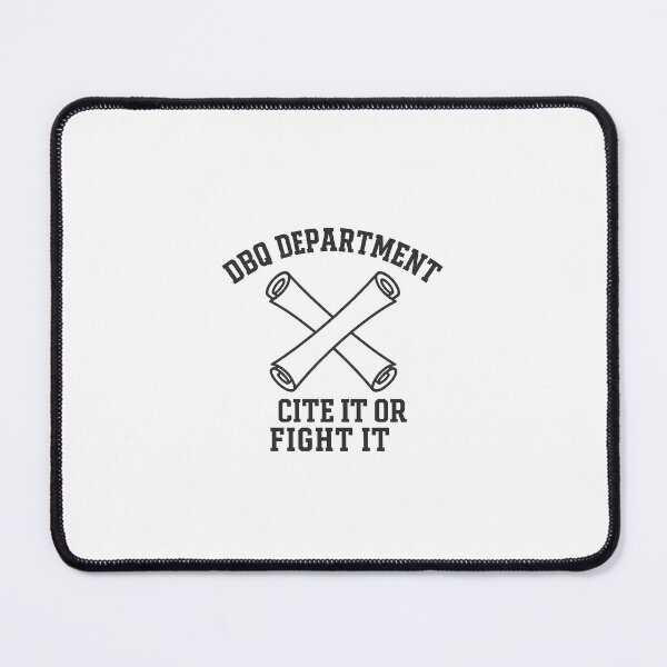 Item preview, DBQ Department – Cite It or Fight It | History Teacher Sticker designed and sold by ClassroomInk.