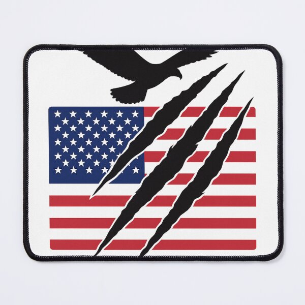 Item preview, American Eagle Scratch – Minimalist American Eagle and Flag Scratch designed and sold by DjokosDisigns.