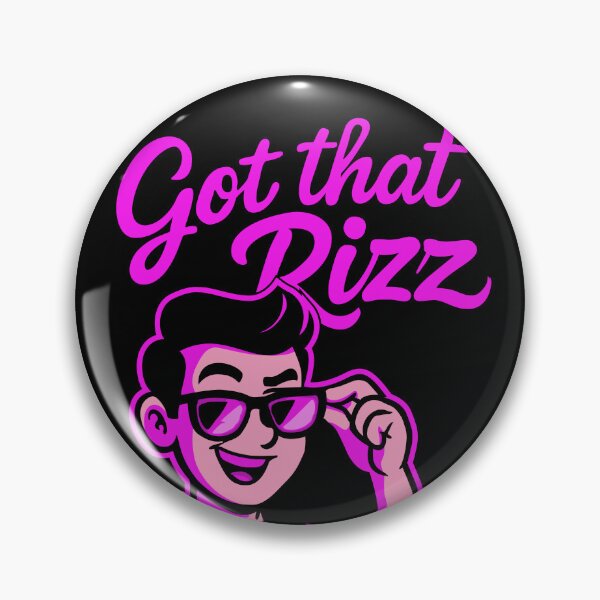 Item preview, Got That Rizz – Gen Z Slang Aesthetic Meme designed and sold by Himanshu Bagaria.