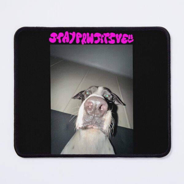 Item preview, STAY PAWSITIVE - DOG VERSION designed and sold by depressedwombat.