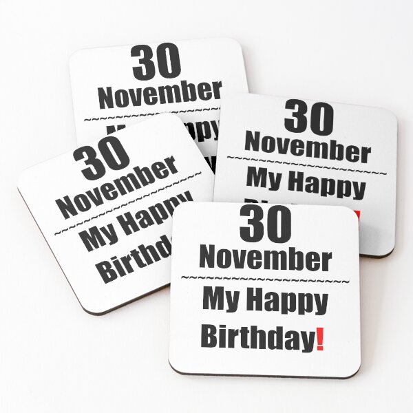 Aperçu de l'œuvre Anniversaire du 30 novembre créée et vendue par ariksworld.