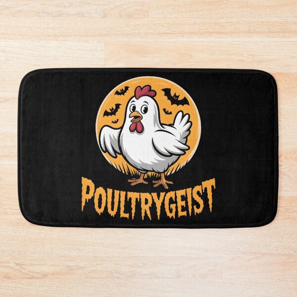 Item preview, Chicken Ghost Poultrygeist Funny Halloween Farmer designed and sold by UrbanHowlz.