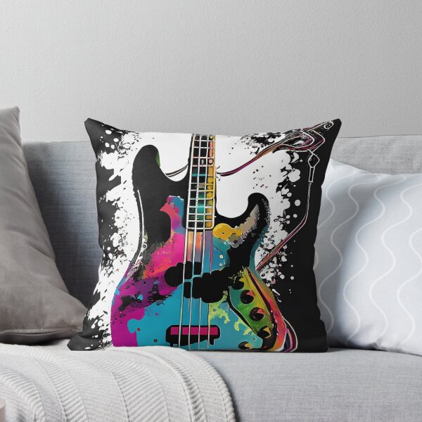 Item preview, Abstract Electric Bass Illustration Music Series designed and sold by ArtFashionInek.