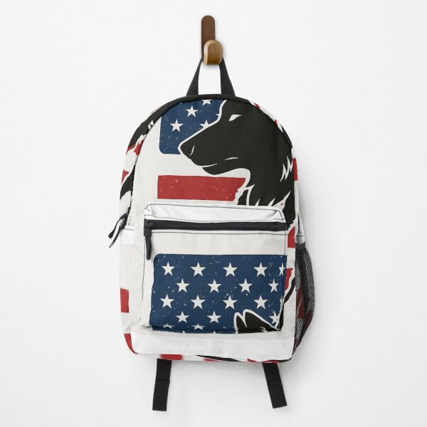 Item preview, American Wolf Scratch – Minimalist Wolf and American Flag Scratch designed and sold by DjokosDisigns.