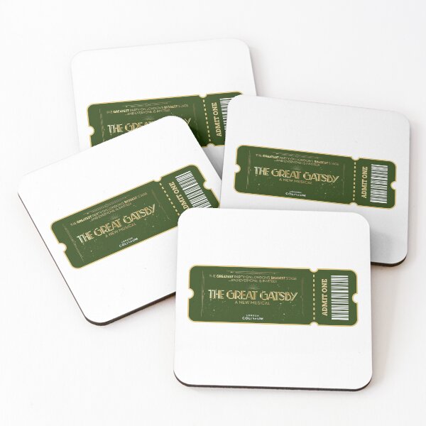 Item preview, The Great Gatsby Musical Theatre Ticket Design Westend designed and sold by cici-at-theatre.