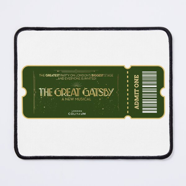 Item preview, The Great Gatsby Musical Theatre Ticket Design Westend designed and sold by cici-at-theatre.