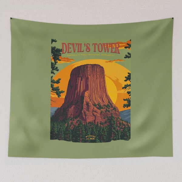 Item preview, Devils Tower National Monument  designed and sold by Wild-Co.