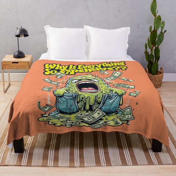 Item preview, Why Is Everything So Expensive Funny Creature Meme Money designed and sold by KTGim.