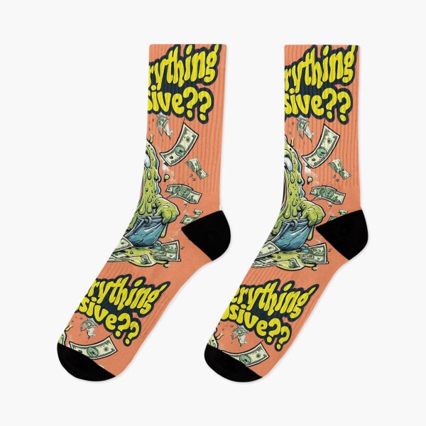 Item preview, Why Is Everything So Expensive Funny Creature Meme Money designed and sold by KTGim.