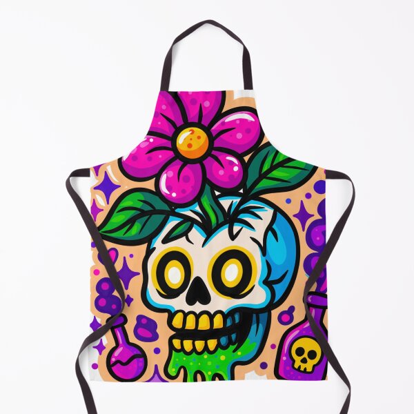 Item preview, Poison Bloom Skull designed and sold by October Forever.