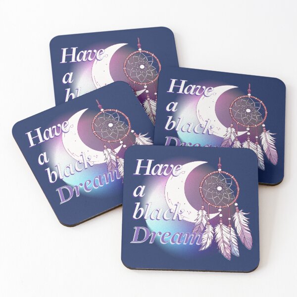 Item preview, Have a Black Dream – Surreal Moon and Dreamcatcher K-Pop Design designed and sold by Meivelle.