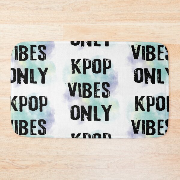 Item preview, Kpop vibes only, green background designed and sold by LiskoDesign.