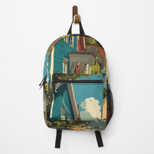Item preview, Tiverton Rhode Island Vintage Travel Design | Four Corners Historic Village Art designed and sold by TuncGK.