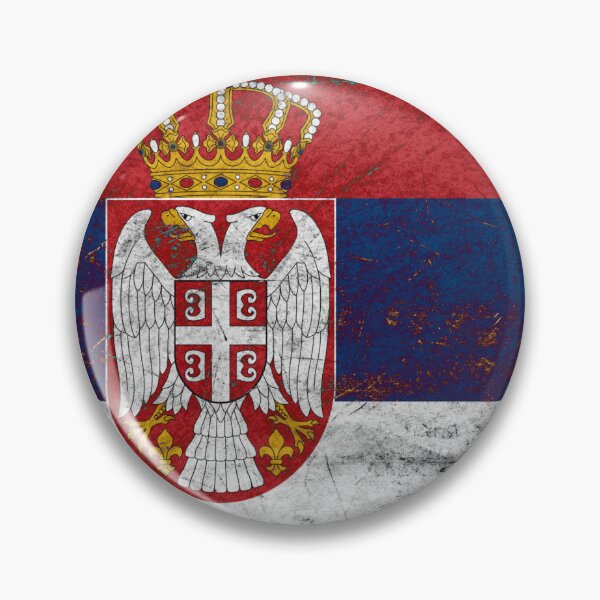 Artikelvorschau, Serbien Flagge – Serbische Nationalflagge, Balkan Kultur, Geschenk & Dekoration entworfen und verkauft von RoyalMerchantShop.