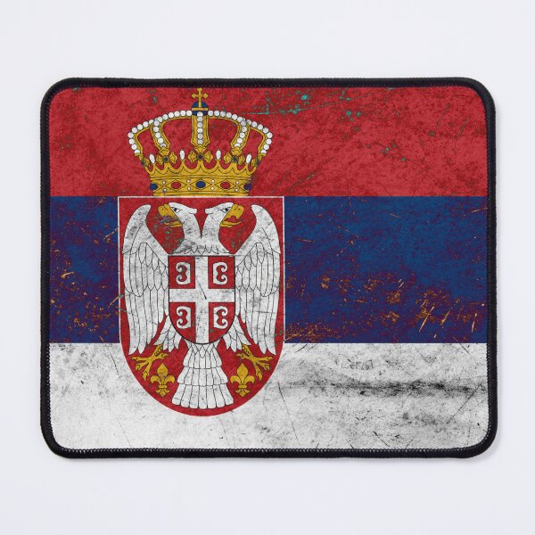 Item preview, Serbia Flag – Serbian National Flag, Balkan Culture, Gift & Decoration designed and sold by RoyalMerchantShop.