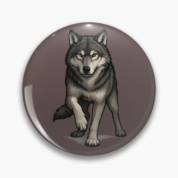 Artikelvorschau, Wolf Spirit – Bold Wildlife T-Shirt Design entworfen und verkauft von DojoVibe.