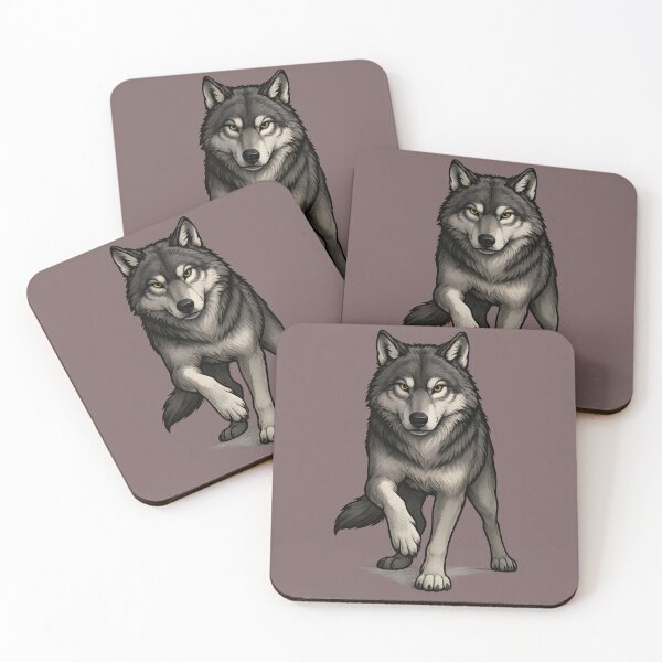 Item preview, Wolf Spirit – Bold Wildlife T-Shirt Design designed and sold by DojoVibe.