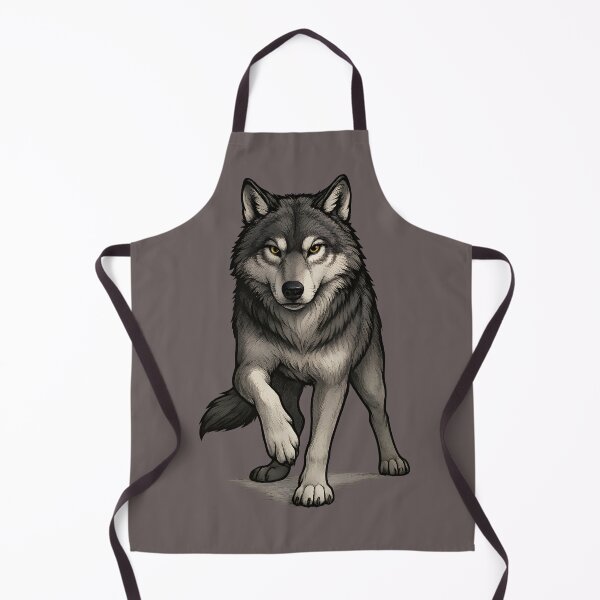 Item preview, Wolf Spirit – Bold Wildlife T-Shirt Design designed and sold by DojoVibe.