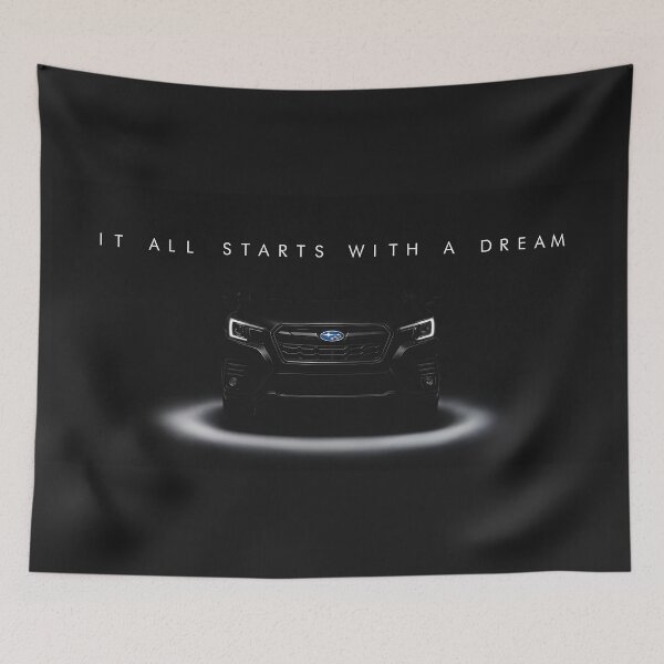 Item preview, Subaru Forester Dream Big – Motivational Car Art Design designed and sold by SuccessHunters.