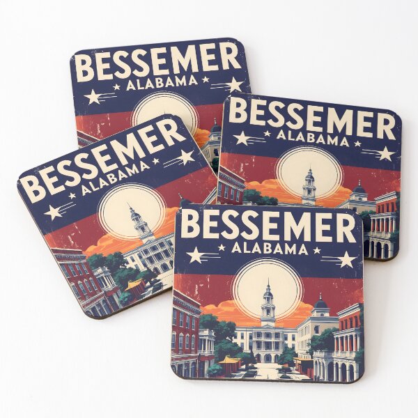 Item preview, Bessemer Alabama 1950s USA Vintage Travel Tourism  designed and sold by TravelersGems.