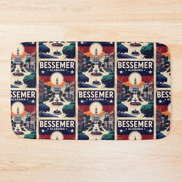 Item preview, Bessemer Alabama 1950s USA Vintage Travel Tourism  designed and sold by TravelersGems.