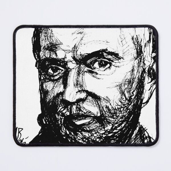 Item preview, SD41 - DOOR - "Face of an old man with an earring" designed and sold by jerôme hémain.