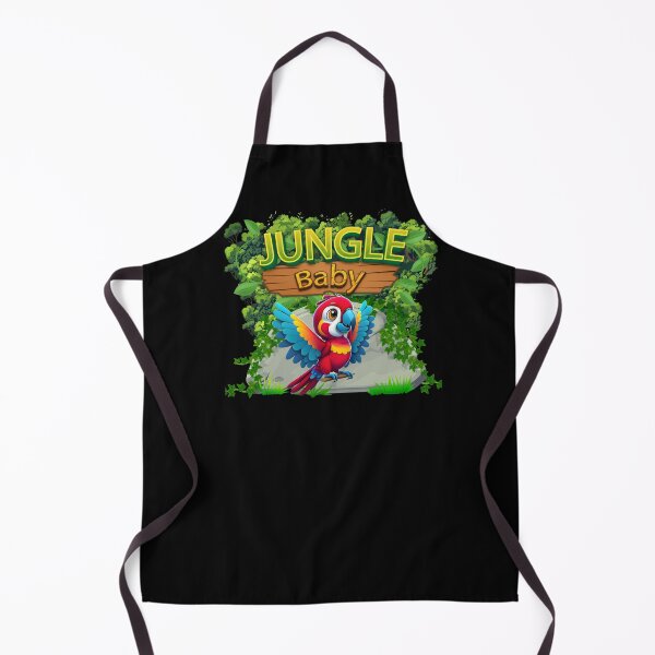 Item preview, Red Scarlet Macaw Jungle Baby Parrot, Colorful Bird, Forest Wildlife Animal Graphic designed and sold by ForestBabies.
