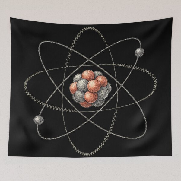 Item preview, Structure of an Atom – Illustrated Model designed and sold by optimusprime39.