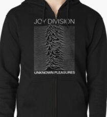 Joy Division Unknown Pleasures Zipped Hoodie