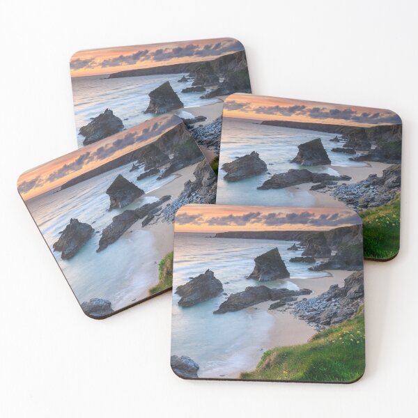 Item preview, Bedruthan Steps at sunrise designed and sold by bitm2007.