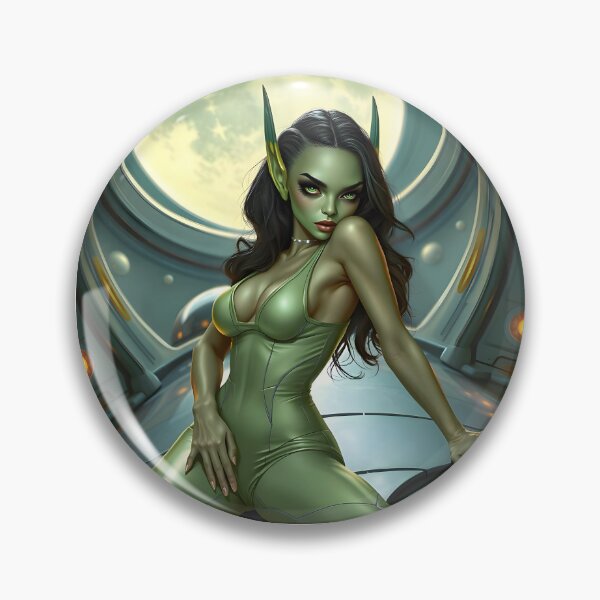 Item preview, Sexy Alien Woman designed and sold by ModernLogo.