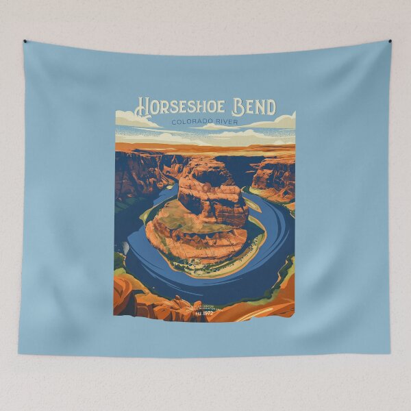Item preview, Horseshoe Bend Colorado River designed and sold by Wild-Co.