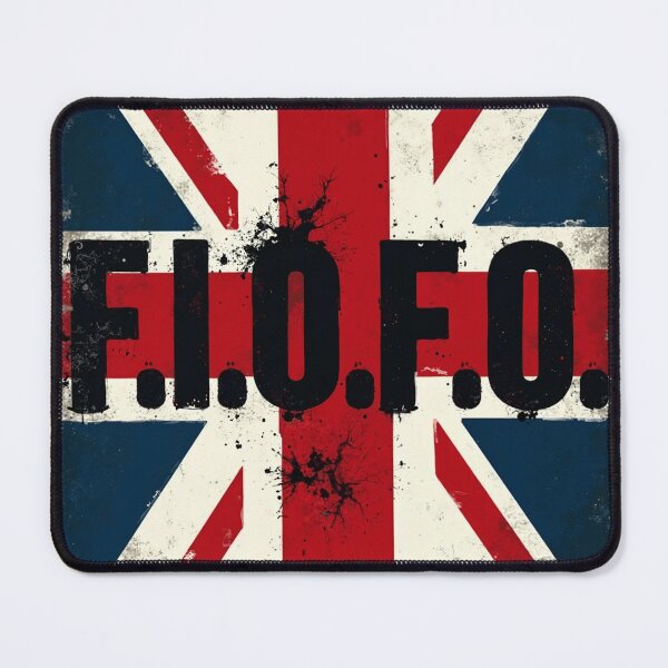 Item preview, F.I.O.F.O. – UK Flag Distressed Grunge Design designed and sold by Emilia-Design.