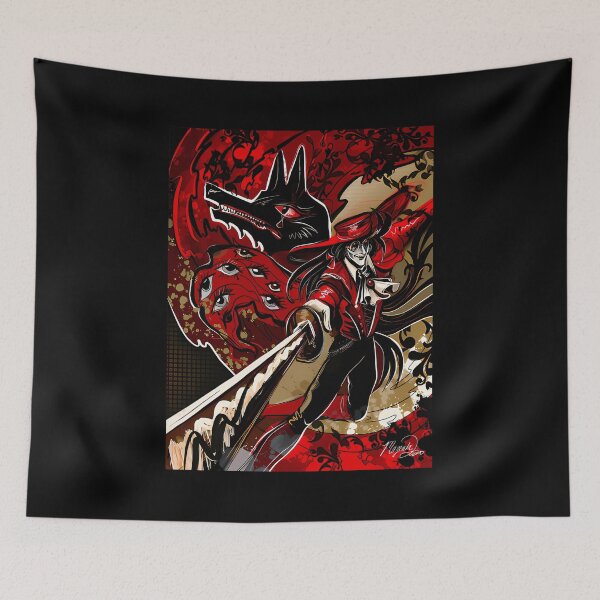 Item preview, ALUCARD Inner Demons Vampire Illustration Hellsing designed and sold by AadTrendy.