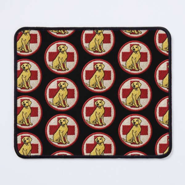 Item preview, Labrador Retriever Patch Embroidery Fabric Stitched Patch designed and sold by HappyPatchClub.