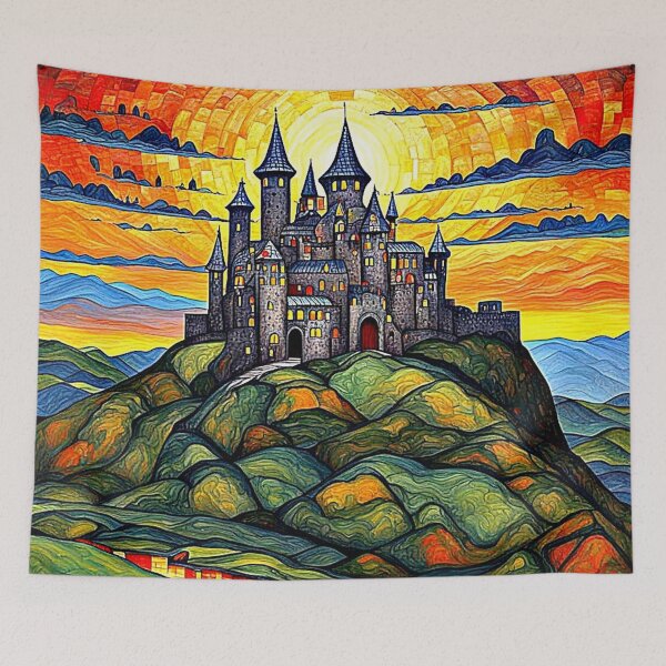 Item preview, Citadel at sunset 2 designed and sold by George Hutton Hunter.