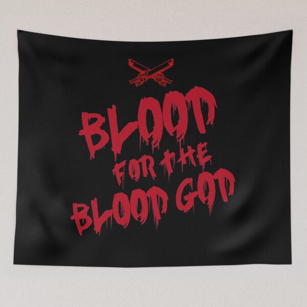 Item preview, Khorne Chaos God Graffetti - Blood For The Blood God Classic designed and sold by TavaresQuigley.