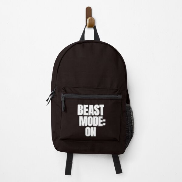 Item preview, Beast Mode: ON – Bold Gym Motivation Design designed and sold by Howling Ink.